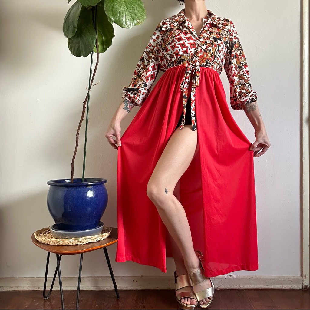 Swanky 70s Housecoat